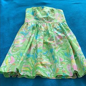 Lily Pulitzer strapless sundress